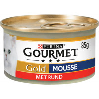 GOURMET GOLD MOUSSE RUNDVLEES 85GR