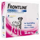 FRONTLINE DOG L  20 - 40 KG. 4 PIPET