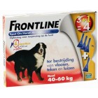 FRONTLINE DOG XL  40 - 60 KG. 4 PIPET