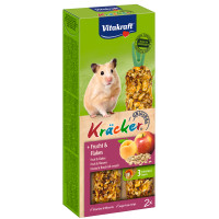 VITAKRAFT CRACKER HAMSTER FRUIT 2 STUKS