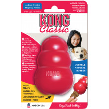 KONG TOY CLASSIC MEDIUM ROOD