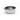 RVS VOERBAK 12CM +HOUDER EN SCHROEFDRAAD