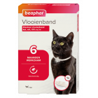 BEAPHAR VLOOIENBAND KAT WIT 6 MND.