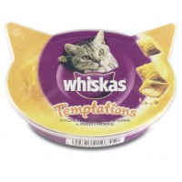 WHISKAS TEMPTATION KIP-KAAS 60GR