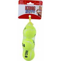 KONG AIR DOG SQUEAKAIR BALL MEDIUM 3 STUKS