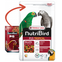 NUTRIBIRD P 15 TROPICAL ONDERHOUDSVOER 1 KG