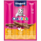 VITAKRAFT CAT-STICK MINI GEVOGELTE/LEVER 3 STUKS