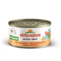 ALMO NATURE CAT TONIJN EN GARNALEN 70GR.