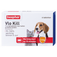 BEAPHAR VLO KILL KAT EN HOND TOT 11KG 6 TABL