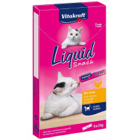 VITAKRAFT CAT-LIQUID SNACK KIP+TAURINE