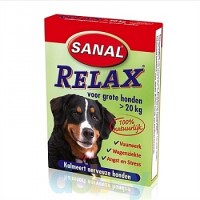 SANAL RELAX GROTE HOND+20KG 15 TABL