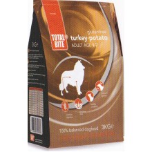 TOTAL BITE DOG TURKEY & POTATO  GLUTENVRIJ 3 KG