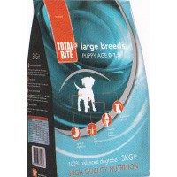 TOTAL BITE DOG PUPPY LARGE BREEDS  12 KG