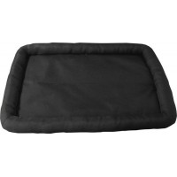 DRAADKOOI BED WATERPROOF ZWART  84 X 52 CM