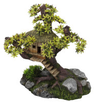 DECOR THREE HOUSE 28X15X24