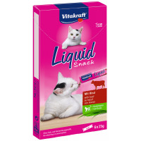 VITAKRAFT CAT-LIQUID SNACK RUND + INULINE