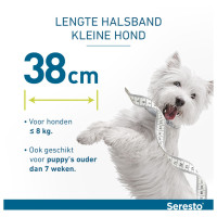 SERESTO BAND HOND TOT<8KG