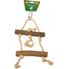 HOUTEN VOGELSPEELGOED TOUWLADDER