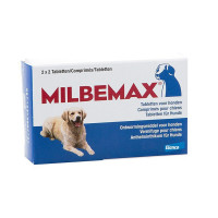 MILBEMAX WORMTABLETTEN VOOR GROTE HONDEN  (4 STUKS)