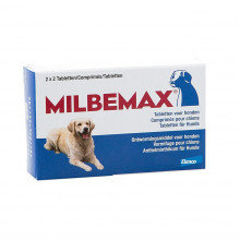 MILBEMAX WORMTABLETTEN VOOR GROTE HONDEN  (4 STUKS)