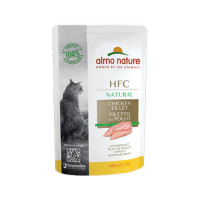 ALMO NATURE CAT POUCH KIPFILET 55GR.