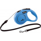 FLEXI ROLLIJN CLASSIC CORD S BLAUW 5MTR VOOR HOND TOT 12KG