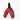 TRE PONTI TUIG FIBBIA STANDAARD ROOD MAAT 1,5