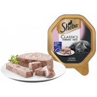 SHEBA CLASSIC PATE MET ZALM 85 GR