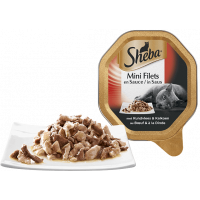 SHEBA MINI FILETS  RUND KALKOEN 85 GR