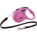 FLEXI ROLLIJN CLASSIC CORD S ROSE  8MTR VOOR HOND TOT 12KG