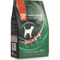 TOTAL BITE DOG ADULT MEDIUM BREEDS 3KG.