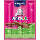 VITAKRAFT CAT-STICK MINI KIP & KATTENGRAS  3 STUKS