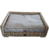 ROTAN BED "EST 1941"  100 X 70 CM.