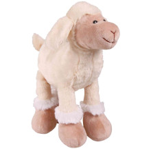 PLUCHE SCHAAP HONDENSPEELTJE 30 CM.