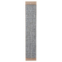 KRABPLANK SISALTAPIJT GRIJS, MET CATNIP - 60 CM