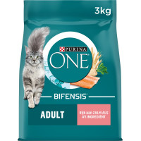 PURINA ONE ADULT ZALM 3 KG.