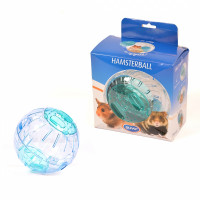 HAMSTER JOGGINGBAL KLEIN - 13CM TRANSPARANT