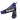 JULIUS K9 RIEMTUIG MAAT 0 - BLAUW 58-76CM