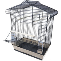 INTER-ZOO VOGELKOOI VEGA ZWART/BEIGE