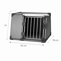 VERVOERSBOX MET ALUMINIUM FRAME LARGE