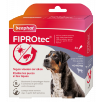 BEAPHAR FIPROTEC HOND 40-60 KG 3+1 PIPETTEN