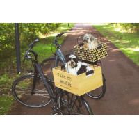 HOUTEN FIETSMAND TOURING  MET KAP