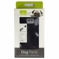 DOG PANTS CLASSIC BLACK LOOPSHEIDBROEKJE XL