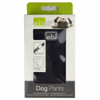 DOG PANTS CLASSIC BLACK LOOPSHEIDBROEKJE XS