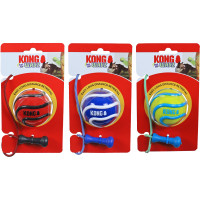 KONG DOG WAVS BUNJI BALL ASSORTIE MEDIUM