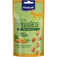 VITAKRAFT VEGGIES VEGETARISCHE BITS WORTEL MET PETERSELIE 40GR