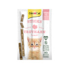 GIMPET STICKS KITTEN KALKOEN 3 STUKS