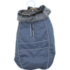 BOONY HONDENJAS PARKA GRIJS  MET BONTKRAAG  20 -50 CM Series