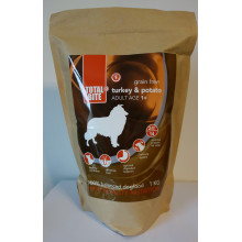 TOTAL BITE DOG TURKEY & POTATO  GLUTENVRIJ 1 KG