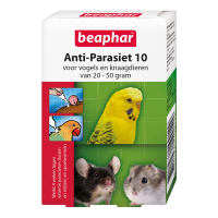 BEAPHAR ANTI-PARASIET 10 - VOGEL/KNAAGDIER  2PIPETTEN